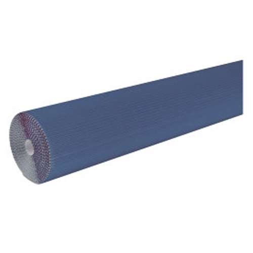 Corobuff Corrugated Paper 48" x 25' (Rich Blue)